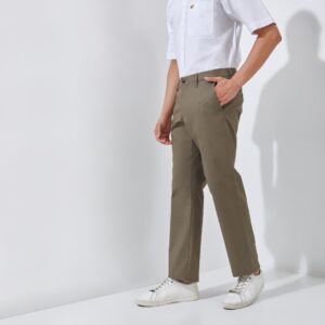 Jack Nicklaus Dawson Celana Panjang Pria Regular Fit Olive