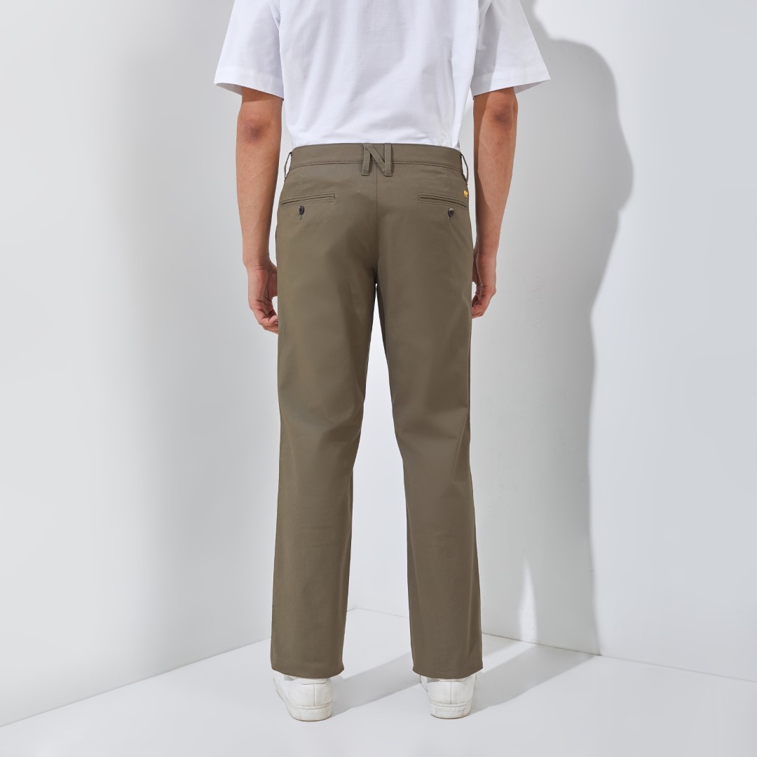 Jack Nicklaus Dawson Celana Panjang Pria Regular Fit Olive - Image 3