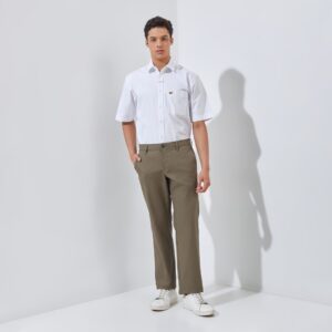 Jack Nicklaus Dawson Celana Panjang Pria Regular Fit Olive