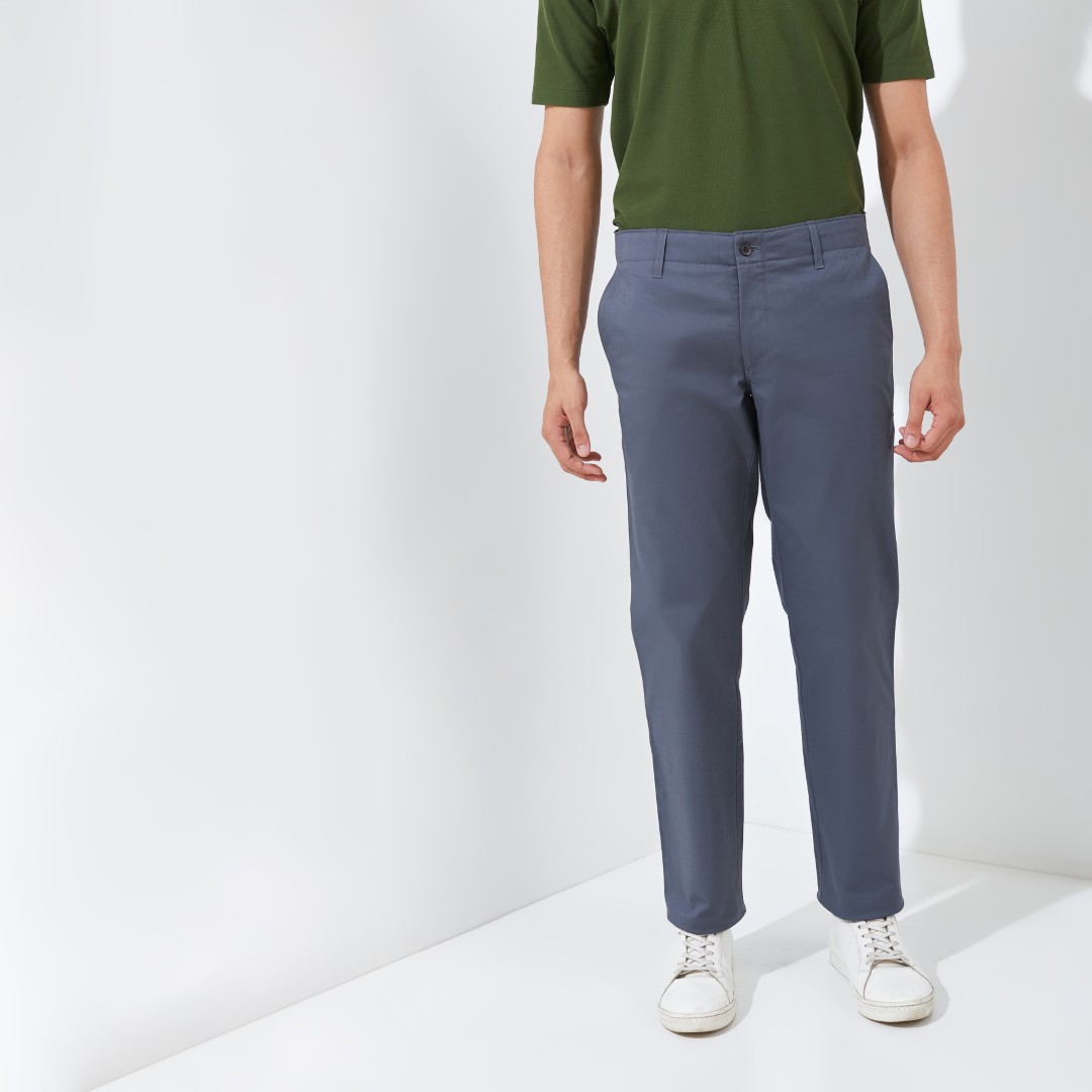 Jack Nicklaus Moreno Celana Panjang Pria Regular Fit Dark Grey