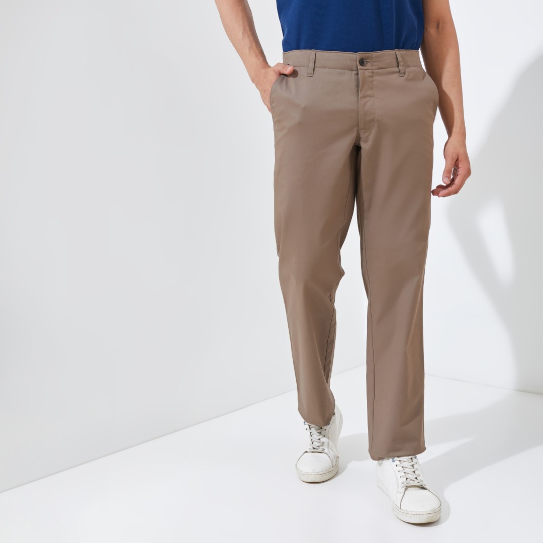 Jack Nicklaus Moreno Celana Panjang Pria Regular Fit Khaki