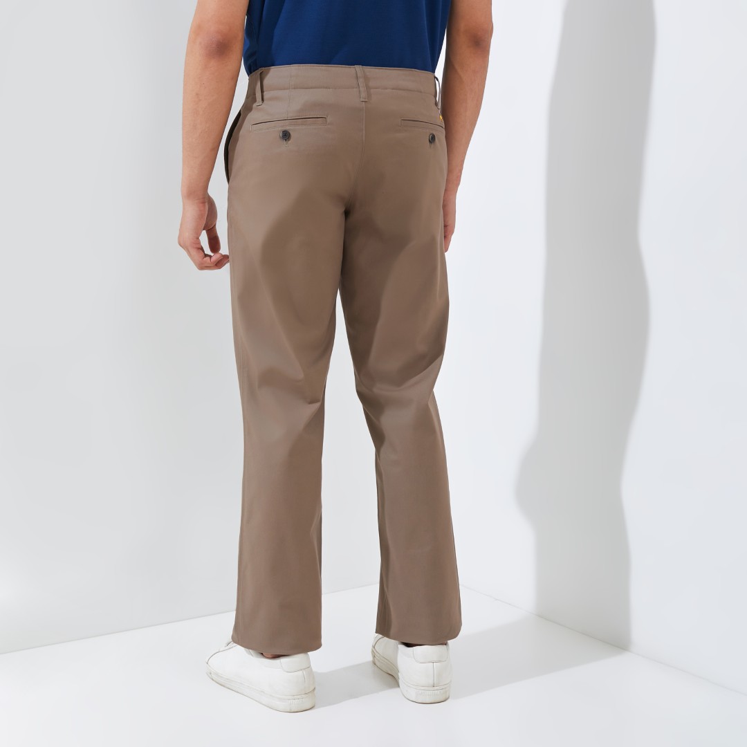 Jack Nicklaus Moreno Celana Panjang Pria Regular Fit Khaki - Image 3