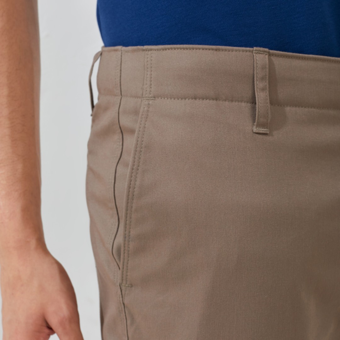 Jack Nicklaus Moreno Celana Panjang Pria Regular Fit Khaki - Image 4