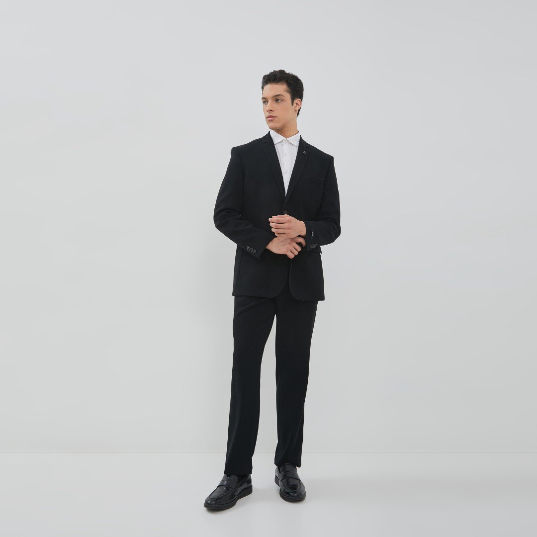 JOBB Tourmaline-T2 Jas Pria Regular Fit Hitam - Image 7