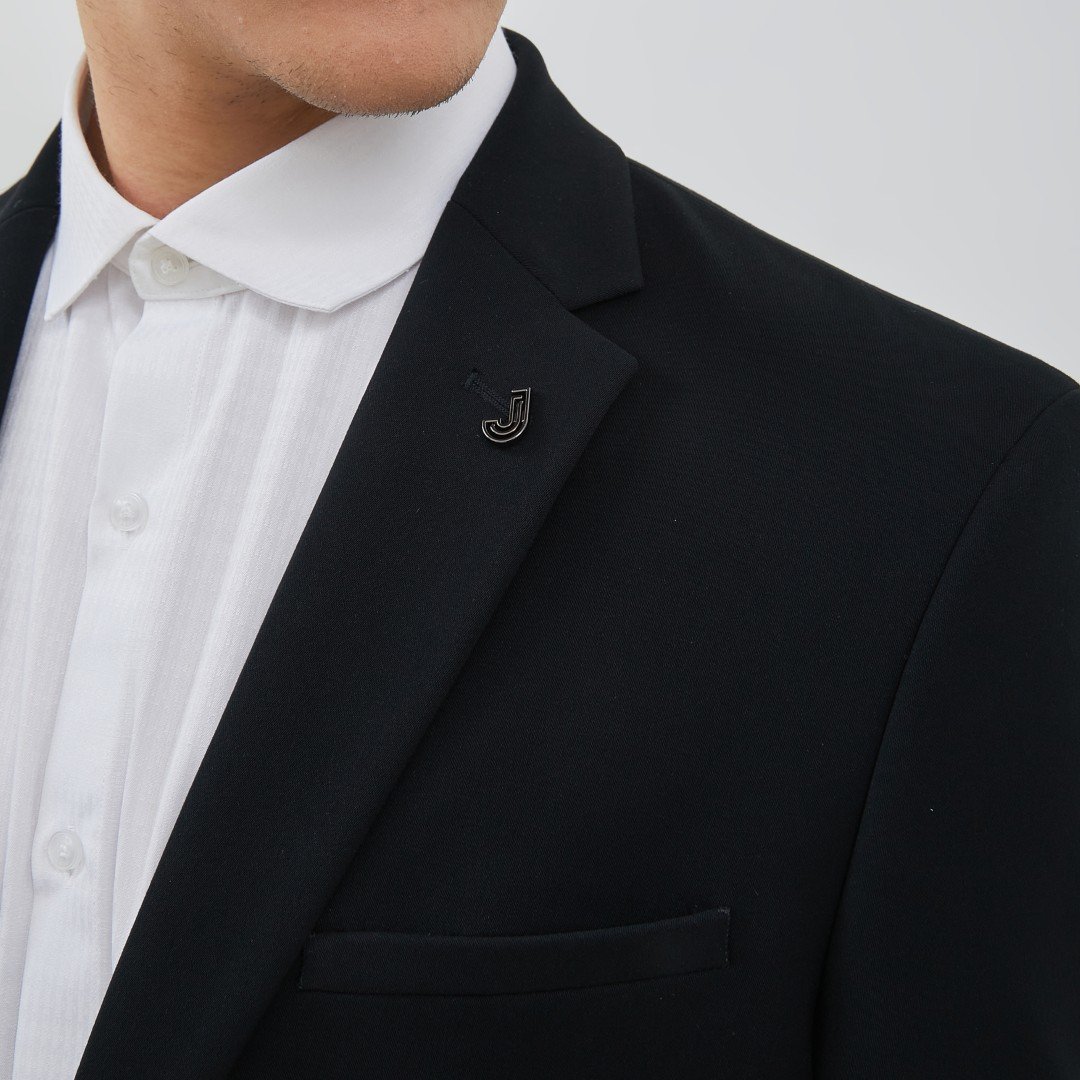 JOBB Velasco-T2 Jas Pria Slim Fit Hitam - Image 5
