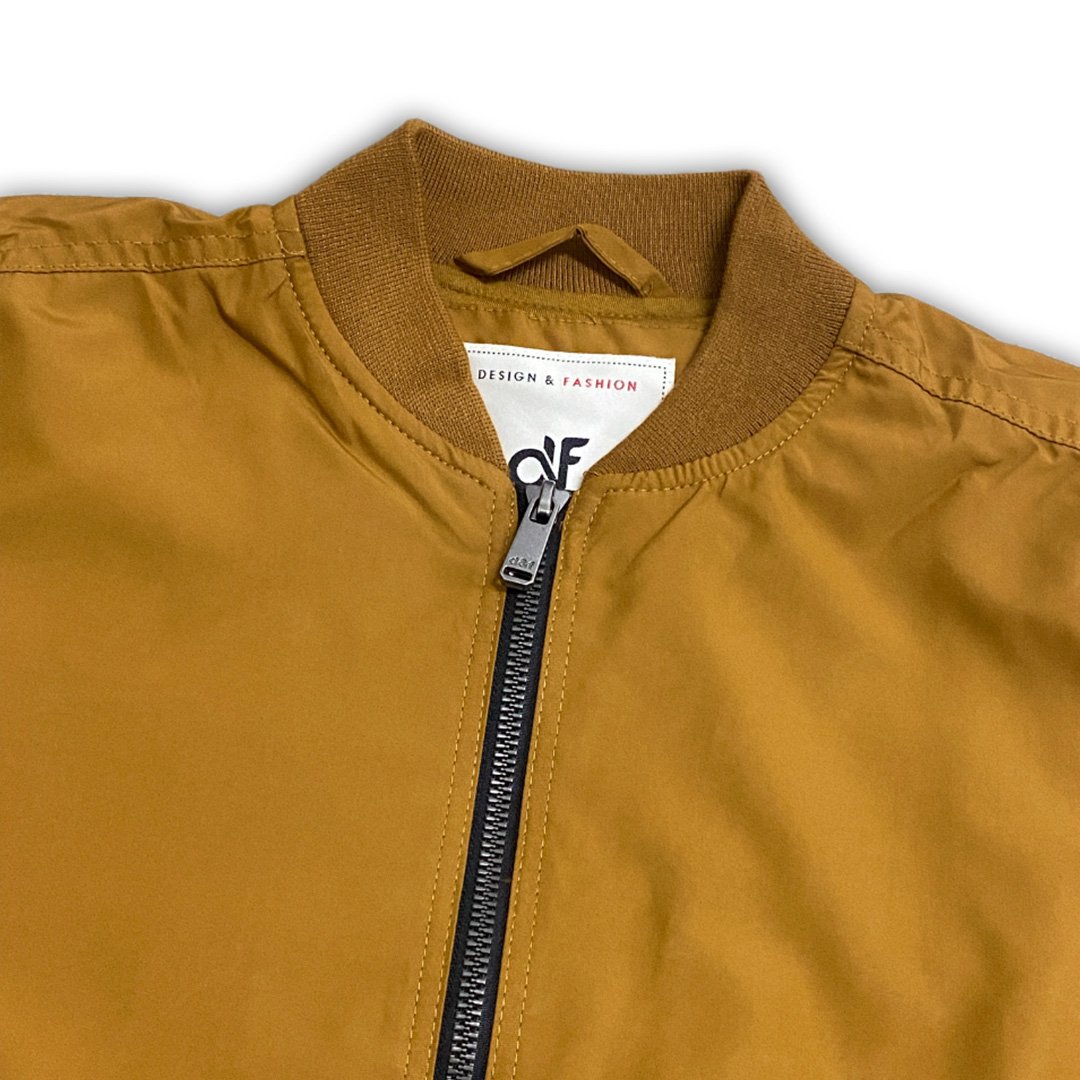 d&f Jaket Parasut Wanita Bomber - Tobaco - Image 3