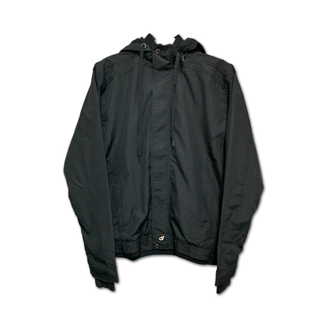d&f Jaket Hoodie Parasut-Hitam - Image 5
