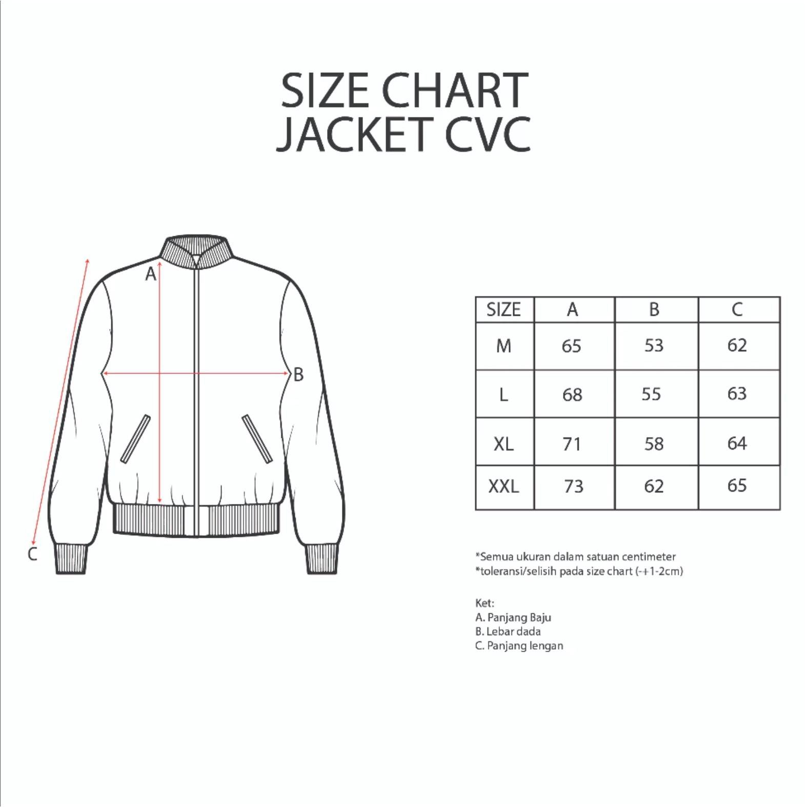 d&f CVC Jaket Bomber Pria Casual – Navy - Image 7
