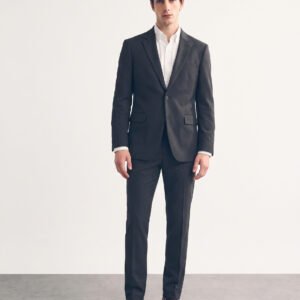Gianni Visentin Celana Panjang Pria Slim Fit Black - 4116