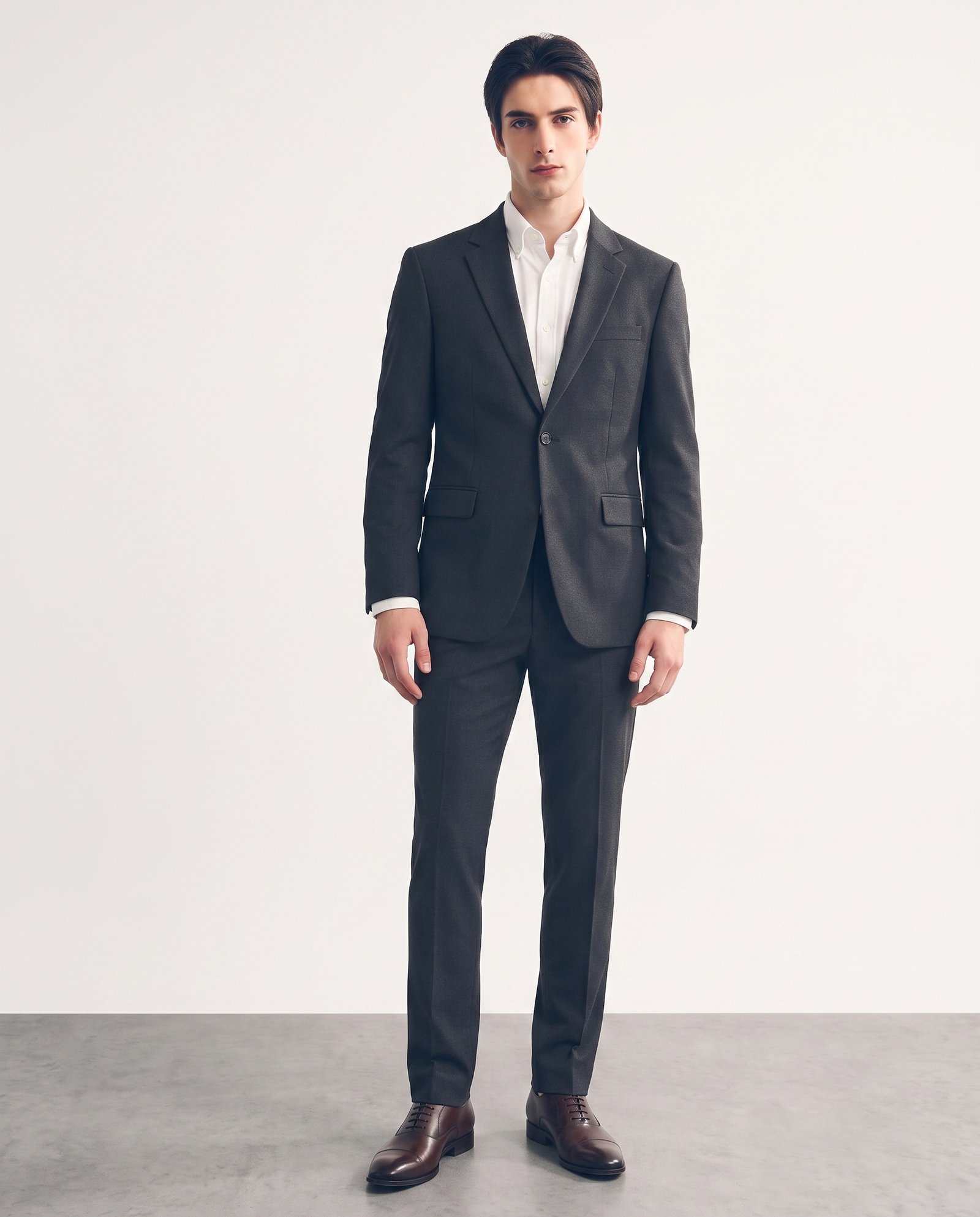 Gianni Visentin Celana Panjang Pria Slim Fit Black - 4116 - Image 2
