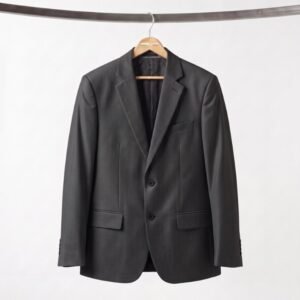 Gianni Visentin Jas Pria Slim Fit Charcoal - 1001