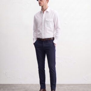 Gianni Visentin Kemeja Formal Pria Lengan Panjang Putih Regular fit Putih - 8276