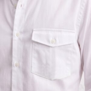 Gianni Visentin Kemeja Formal Pria Lengan Panjang Putih Regular fit Putih - 8276