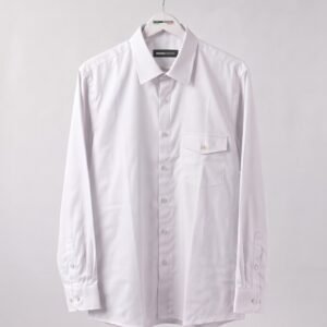 Gianni Visentin Kemeja Formal Pria Lengan Panjang Putih Regular fit Putih - 8276