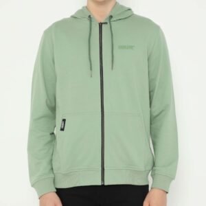 d&f sweatshirt hoodie L/S pria "ENDLESS" - hijau