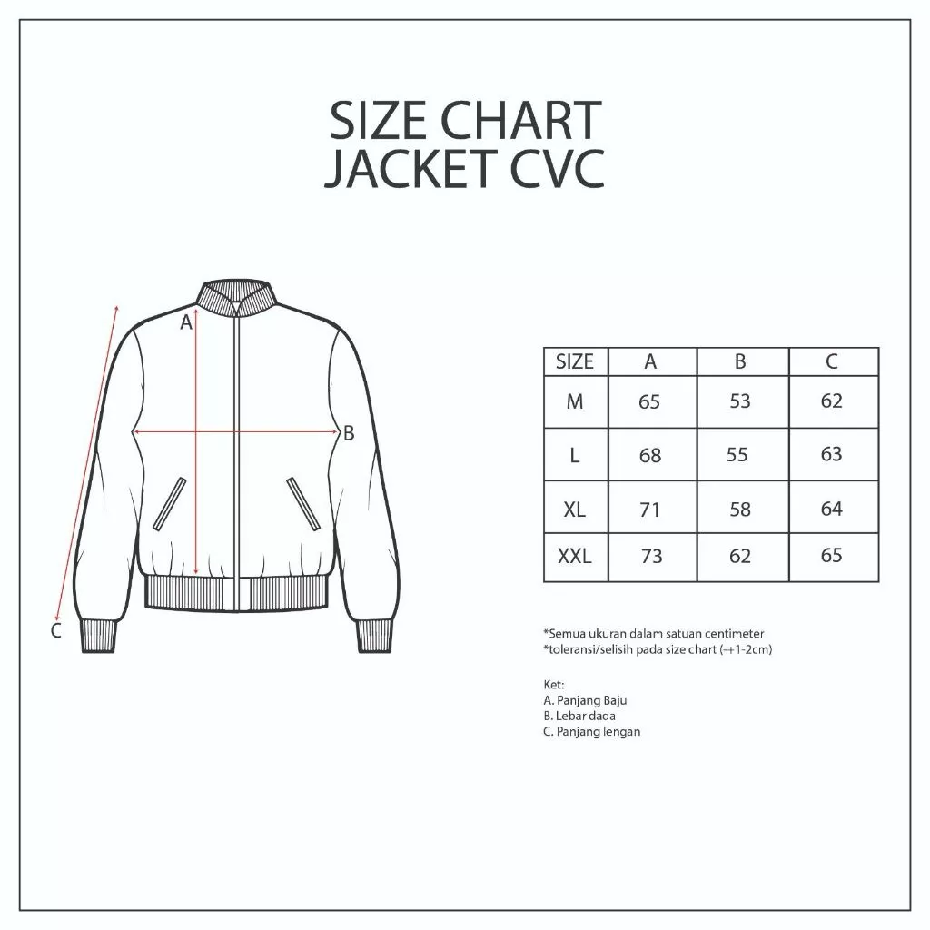 d&f Jaket Bomber Pria – Hitam - Image 4