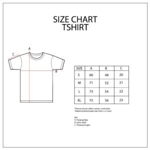 d&f Kaos Pria Double layer RHYTHM - Merah