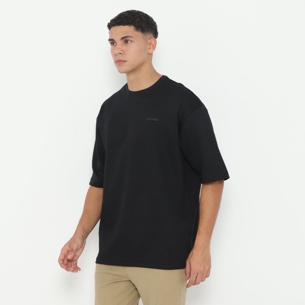 d&f Tshirt Design Oversize - Hitam - Image 2