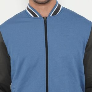 d&f Jaket Bomber pria - Dark blue abu