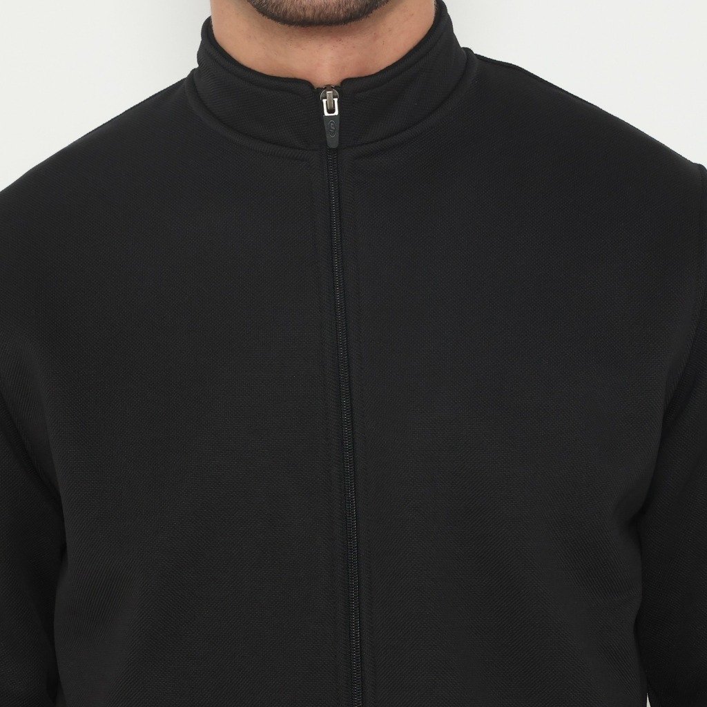 d&f Jaket Biker Pria - Hitam - Image 4