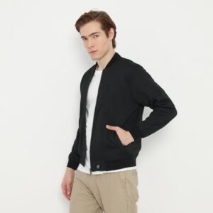 d&f CVC Jaket Bomber klaus pria - Hitam