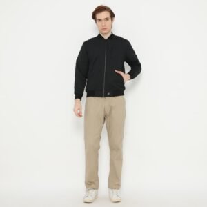 d&f CVC Jaket Bomber klaus pria - Hitam
