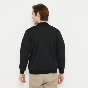 d&f CVC Jaket Bomber klaus pria - Hitam