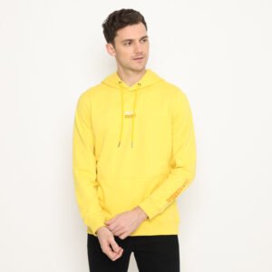 d&f sweatshirt hoodie pria unisex different - kuning