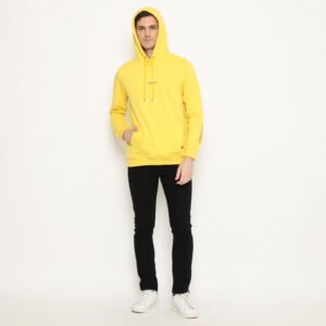 d&f sweatshirt hoodie pria unisex different - kuning