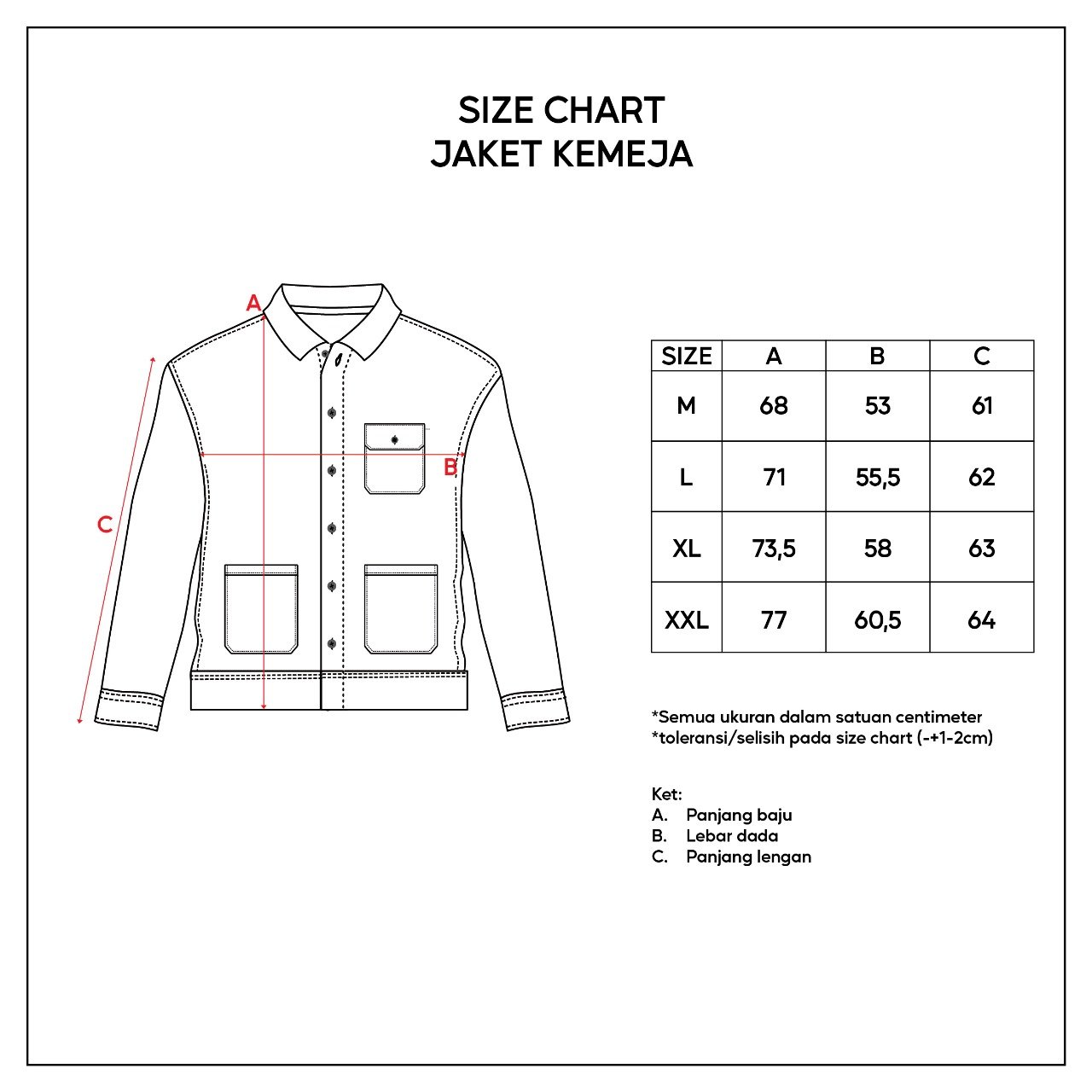 d&f Jacket Denim Import With Two Pocket - Dark Grey - Image 5