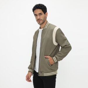 d&f Jacket Napoleon - Dark Army Cream