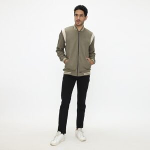 d&f Jacket Napoleon - Dark Army Cream
