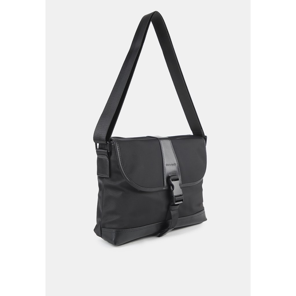 Pierre Cardin Sling Bag Tas Selempang Nilon Messenger Bag Pria Hitam 9112834701BLA - Image 6