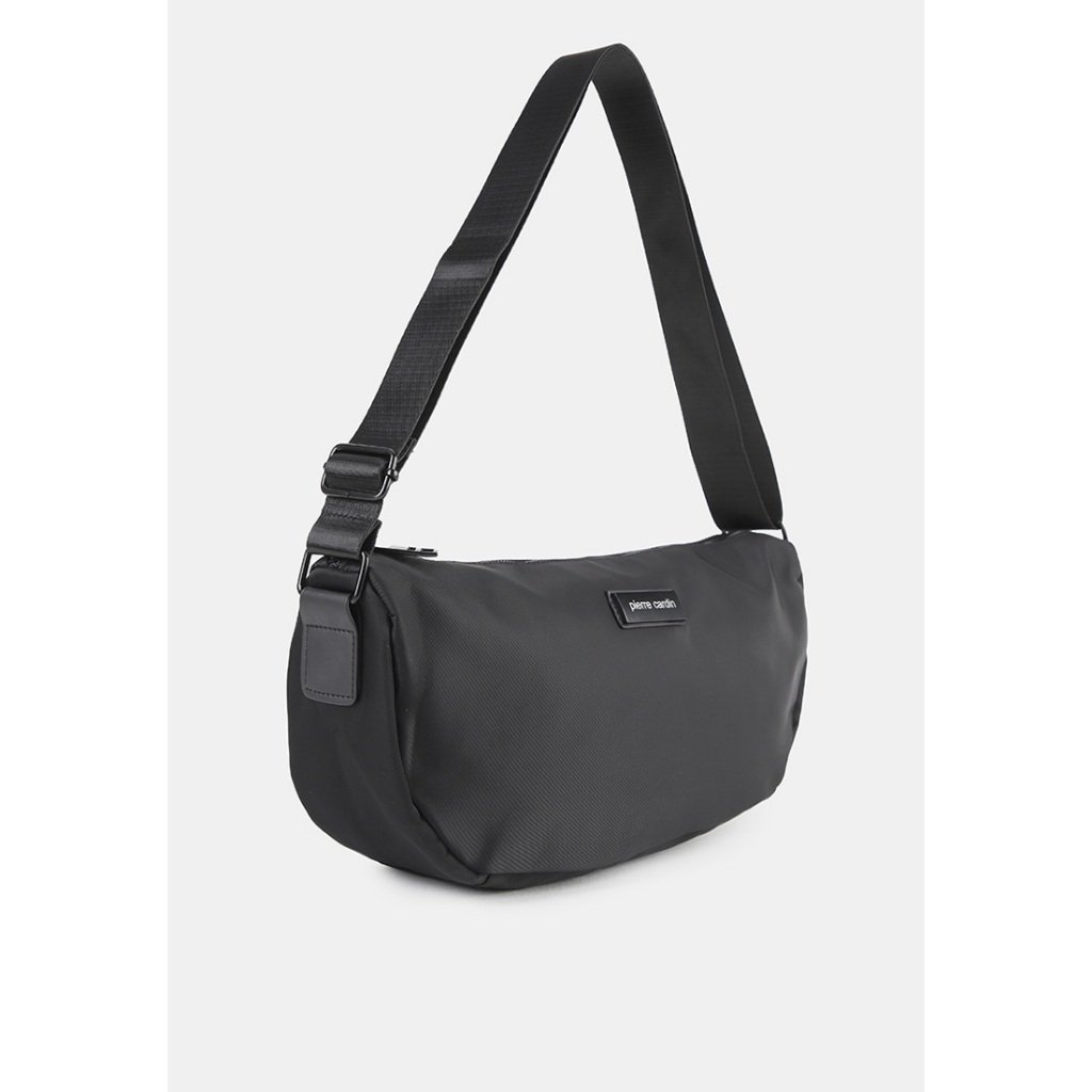 Pierre Cardin Tas Selempang Body Bag Pria Wanita Sling Bag Nilon Hitam 9112833901BLA - Image 3