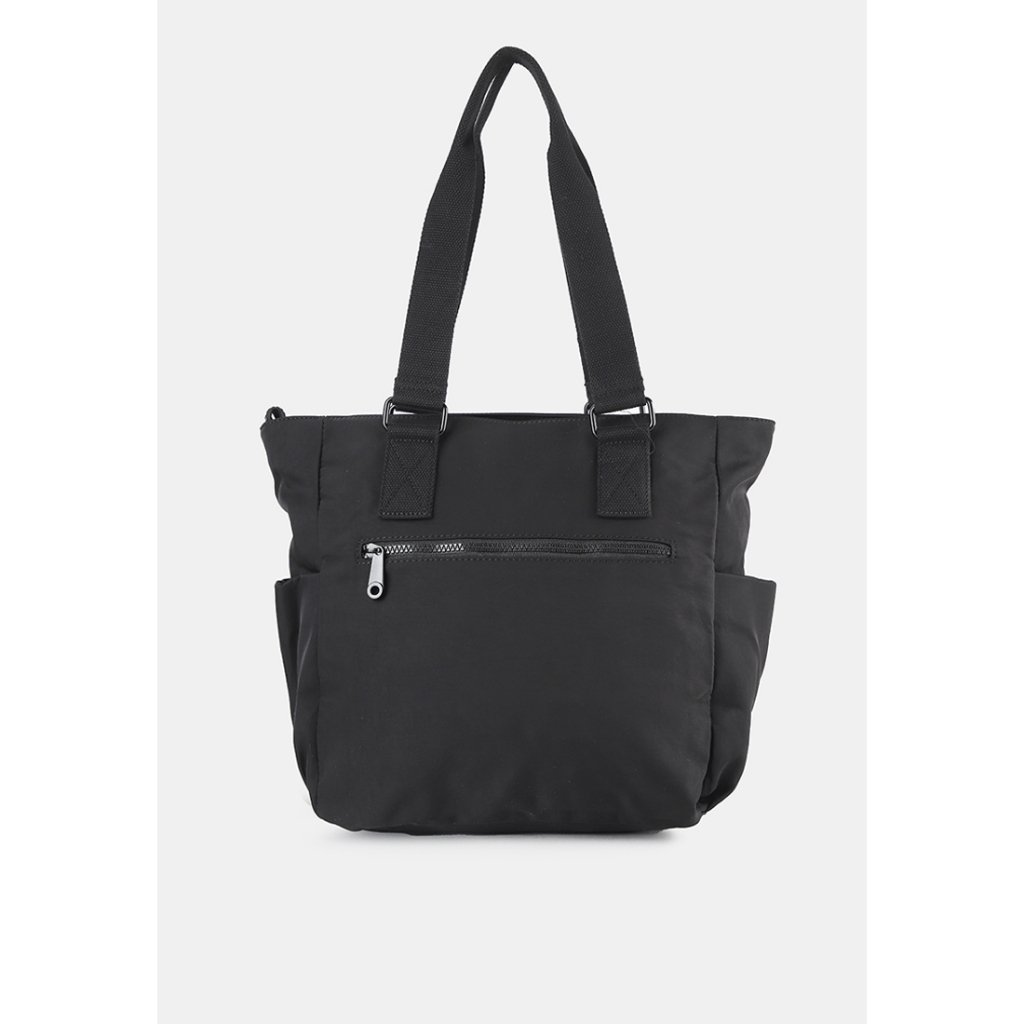 Pierre Cardin Totebag Wanita Bahan Nilon Hitam 9121537701BLA - Image 3