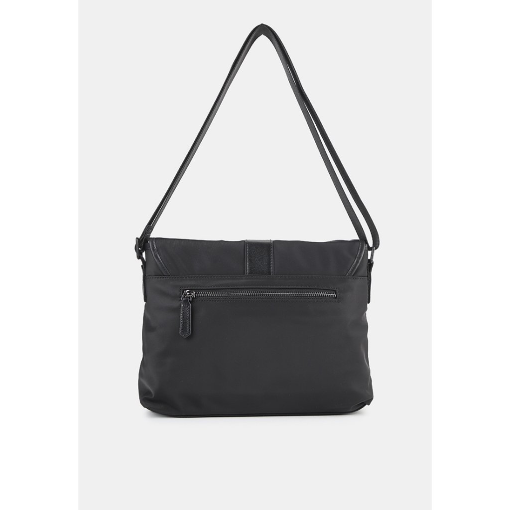 Pierre Cardin Sling Bag Tas Selempang Nilon Messenger Bag Pria Hitam 9112834701BLA - Image 3