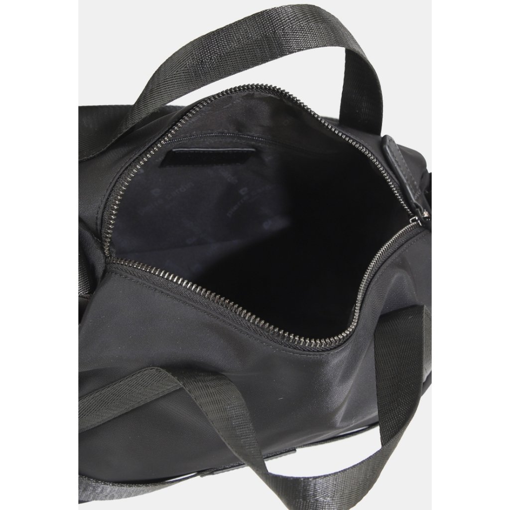 Pierre Cardin Tas Selempang Sling Bag Nilon Duffle Bag Pria Hitam 9112834301BLA - Image 4