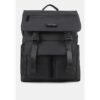 Pierre Cardin Backpack Pria Unisex Tas Ransel Nilon Tas Punggung Hitam 9112833001BLA