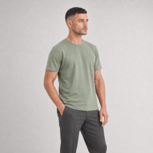 Jobb Tashkent T-shirt Pria Regular Fit Medium Green