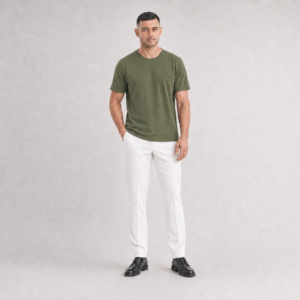 Jobb Tashkent T-shirt Pria Regular Fit Olive