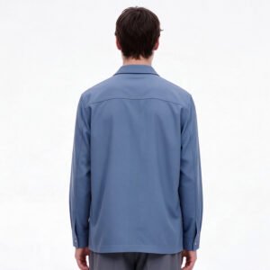Jobb Heritage Jeffrey Kemeja Pria Lengan Panjang Relaxed Blue