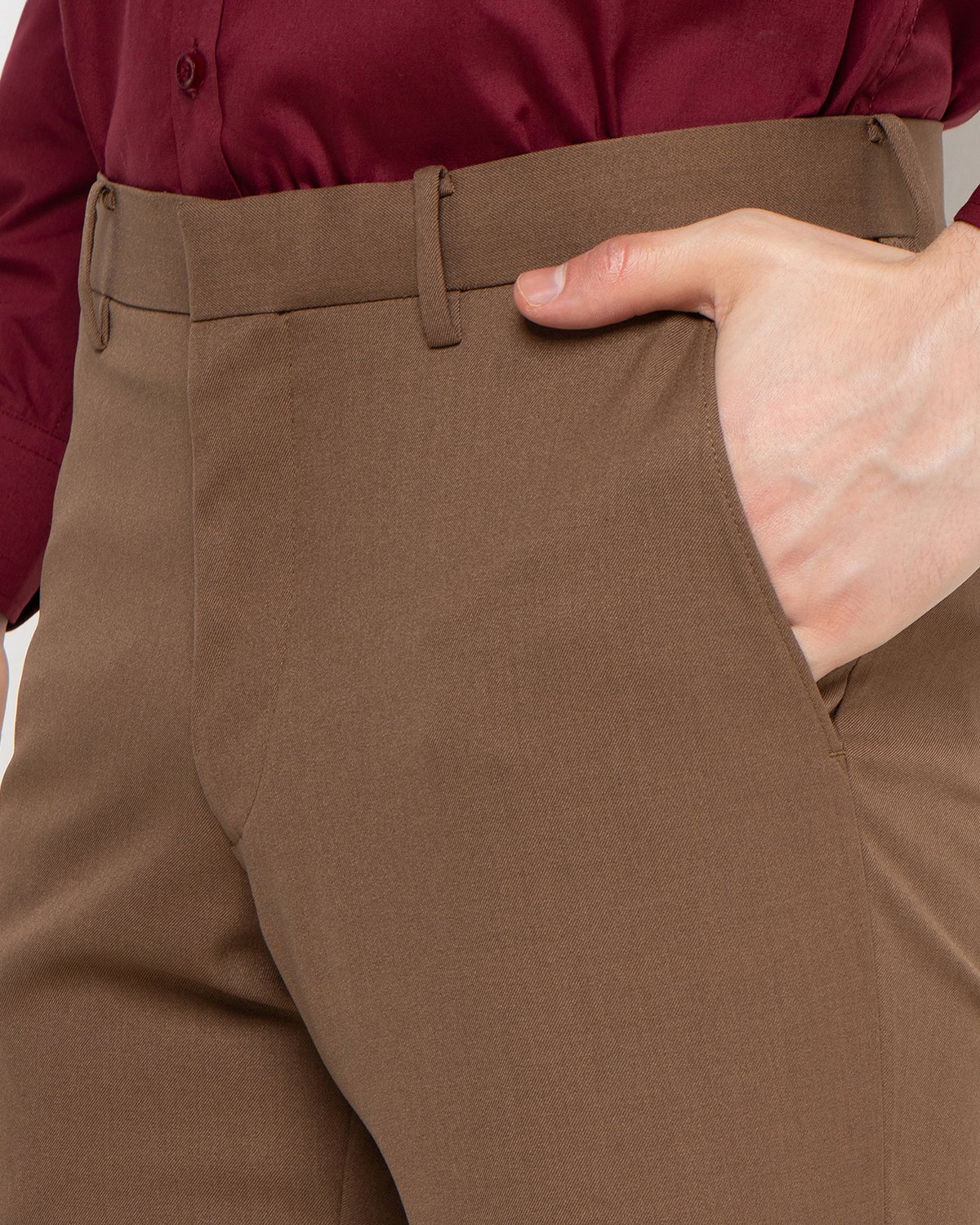 Jobb Heritage Nairobi Celana Panjang Slim Fit Mocca - Image 5