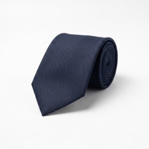 Gianni Visentin Dasi Pria Garis-garis Biru Tua - 0917