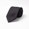 Gianni Visentin Dasi Pria Garis-garis Hitam - 0917