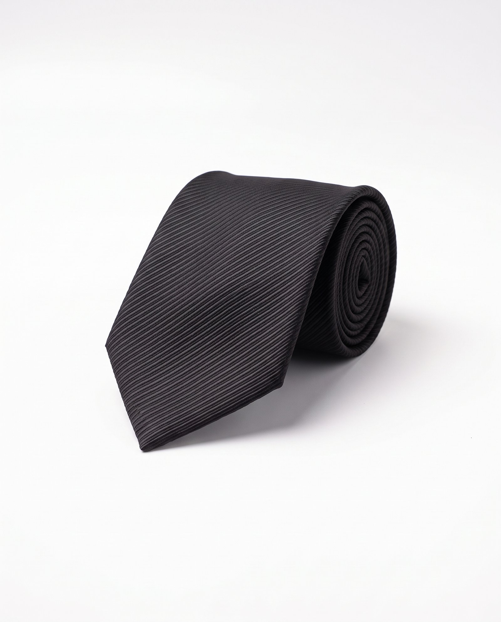 Gianni Visentin Dasi Pria Garis-garis Hitam - 0917