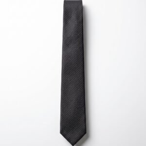 Gianni Visentin Dasi Pria Garis-garis Hitam - 0917