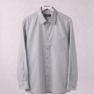 Gianni Visentin - Kemeja Formal Oxford Reguler Fit Stone Grey - 9110