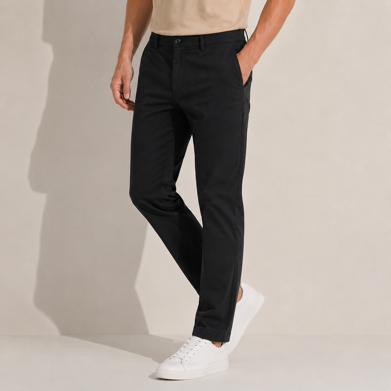 Jack Nicklaus Folker Celana Panjang Pria Regular Fit Black - Image 2