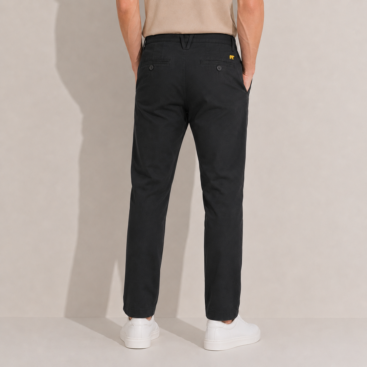 Jack Nicklaus Folker Celana Panjang Pria Regular Fit Black - Image 4
