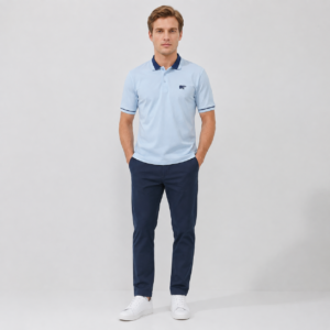 Jack Nicklaus Folker Celana Panjang Pria Regular Fit Navy